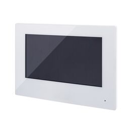 7 Zoll Touch Monitor weiß, 2-Draht für Türsprechanlage - TVHS20210